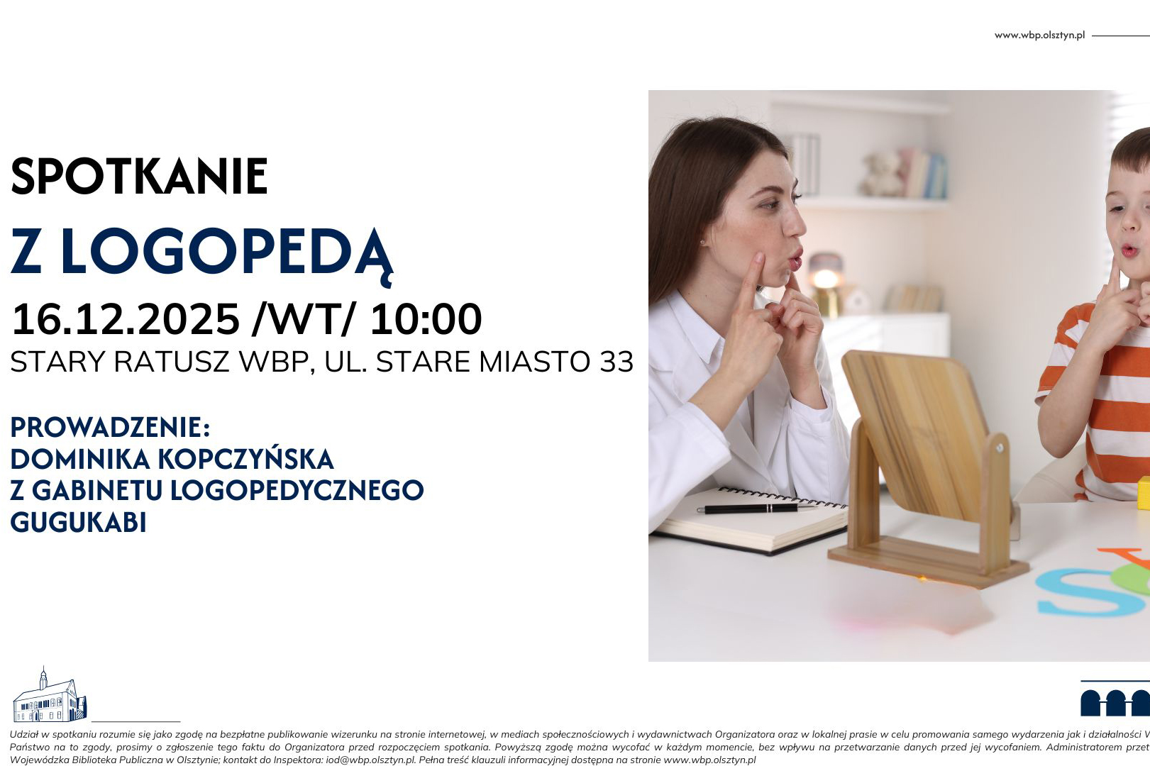 Spotkanie z logopedą