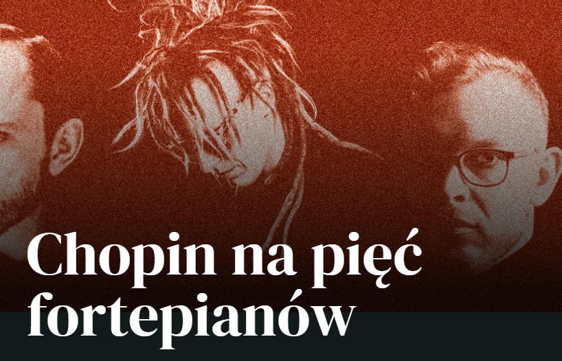 Chopin na pięć fortepianów