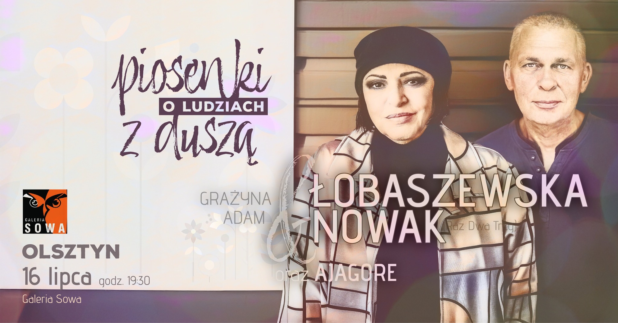 Piosenki o ludziach z duszą Łobaszewska - Nowak