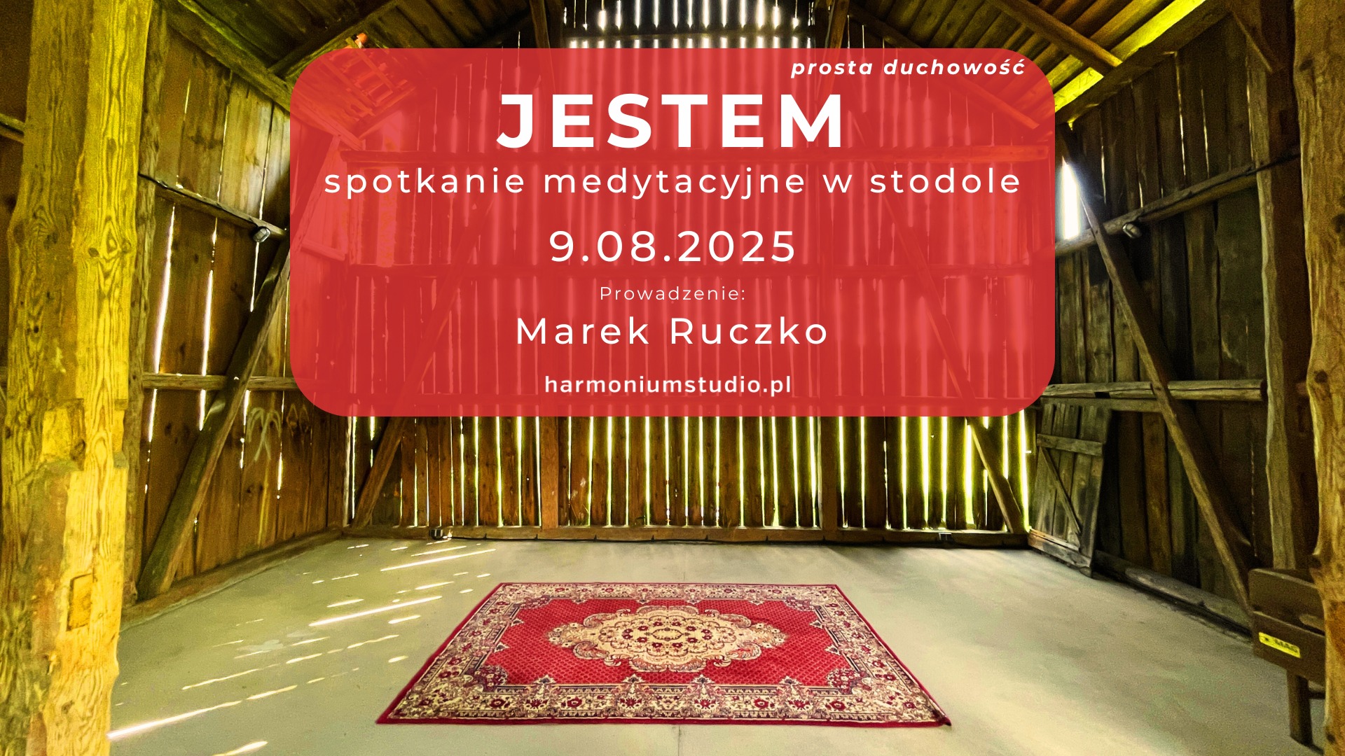 Jestem - spotkanie medytacyjne