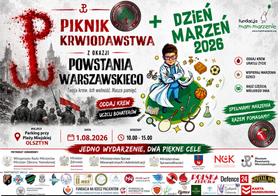 Piknik krwiodawstwa