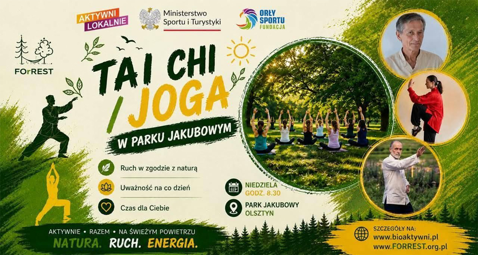 Tai Chi - Joga - W parku Jakubowym