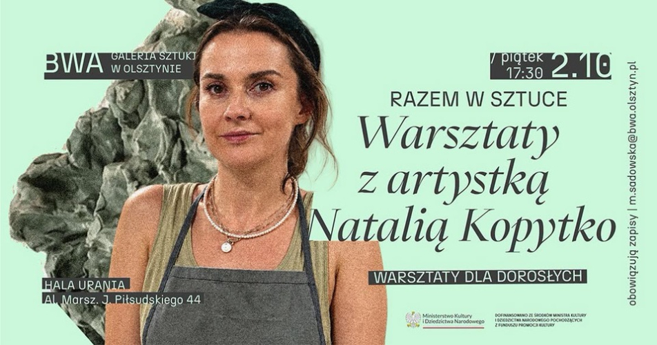 Razem w sztuce: warsztaty z Natalią Kopytko