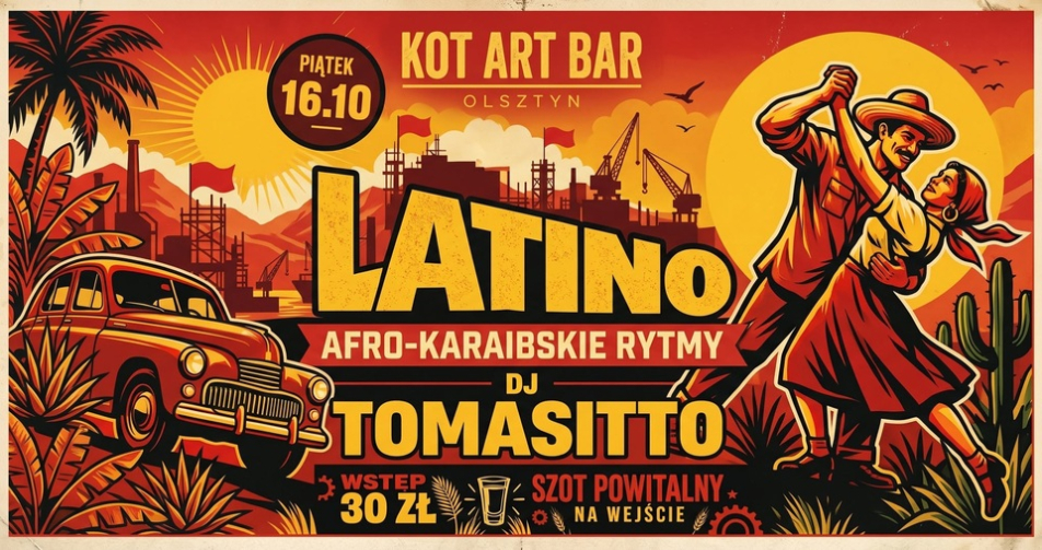 LATINO NIGHT w/ DJ TOMASITTO