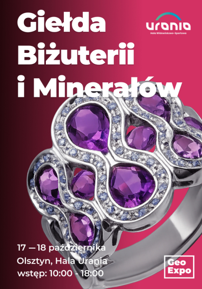 GIEŁDA BIŻUTERII, MINERAŁÓW I SKAMIENIAŁOŚCI