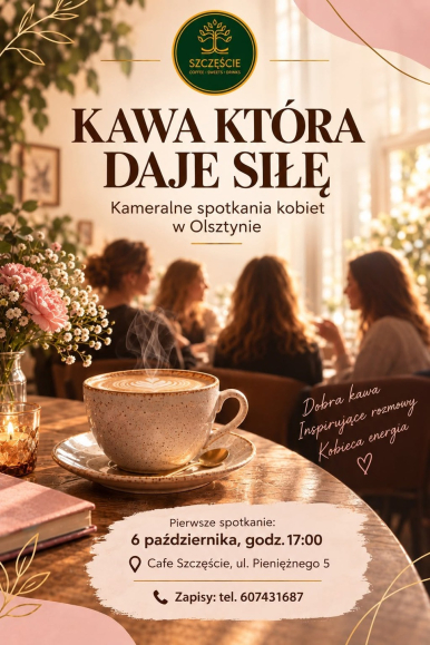 Kawa, która daje siłę – spotkanie dla kobiet