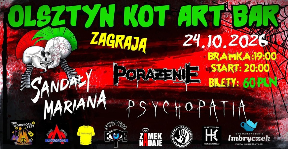 Sandały Mariana, Psychopatia i Porażenie
