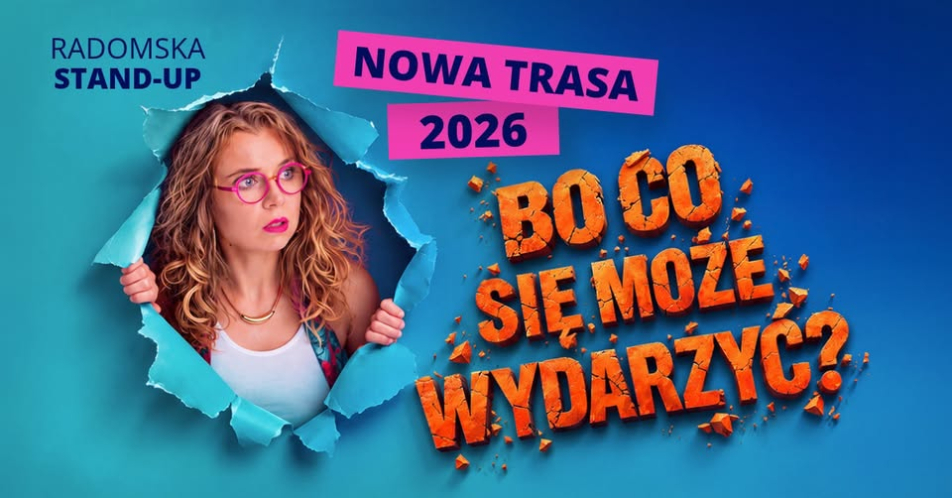 Aleksandra Radomska w programie „Bo co się może wydarzyć?”