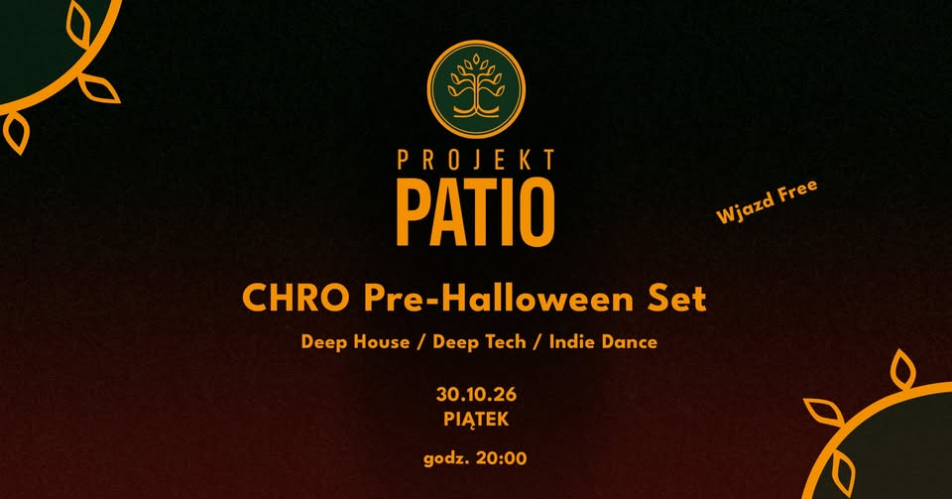 CHRO DJ Set || Pre-Halloween Party || Deep House / Deep Tech / Indie Dance