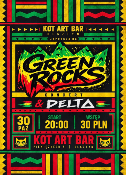Green Rocks Live w KOT Art Bar