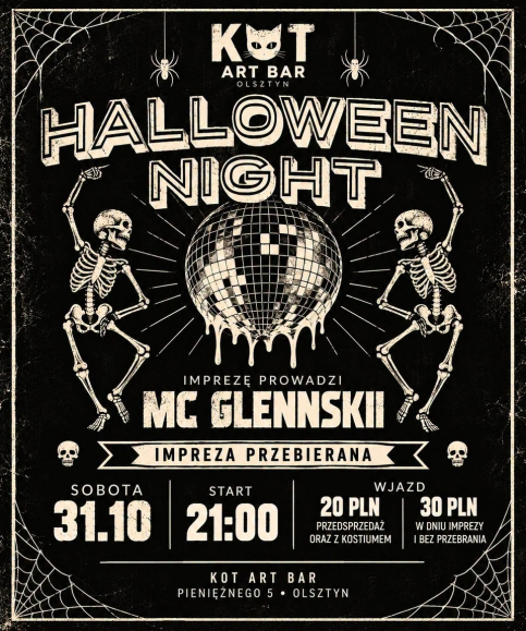 HALLOWEEN NIGHT – MC GLENNSKII