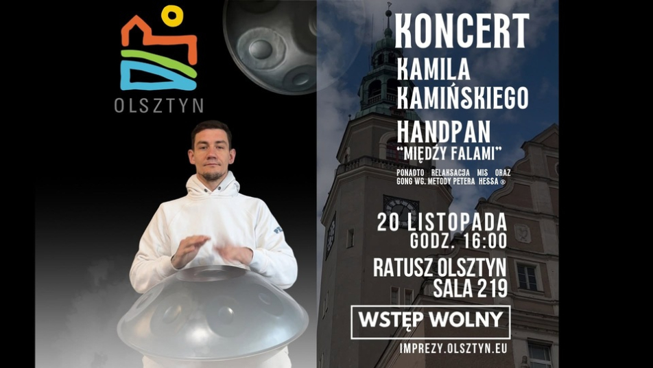 Koncert HANDPAN „Między Falami”