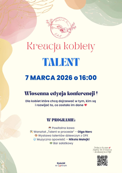 Konferencja Kreacja Kobiety - Talent