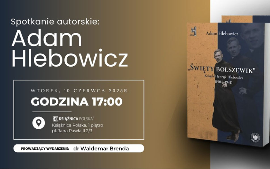 Spotkanie autorskie z Adamem Chlebowiczem