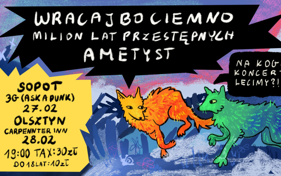 Ametyst + Wracaj bo ciemno + Milion lat przestępnych