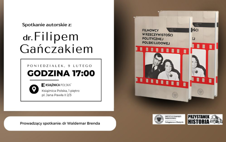 Spotkanie autorkie z dr Filipem Gańczakiem