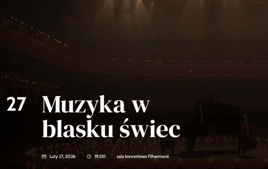Muzyka w blasku świec